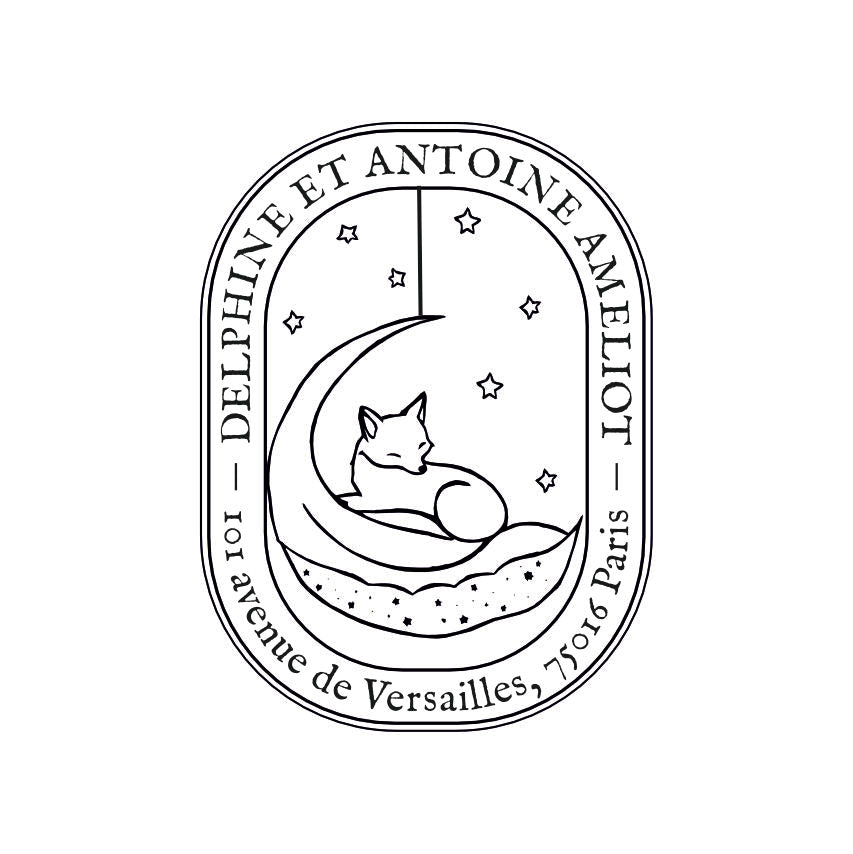 Tampon ex-libris deluxe rond en laiton VI11