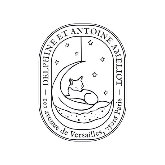 Tampon ex-libris deluxe rond en laiton VI11