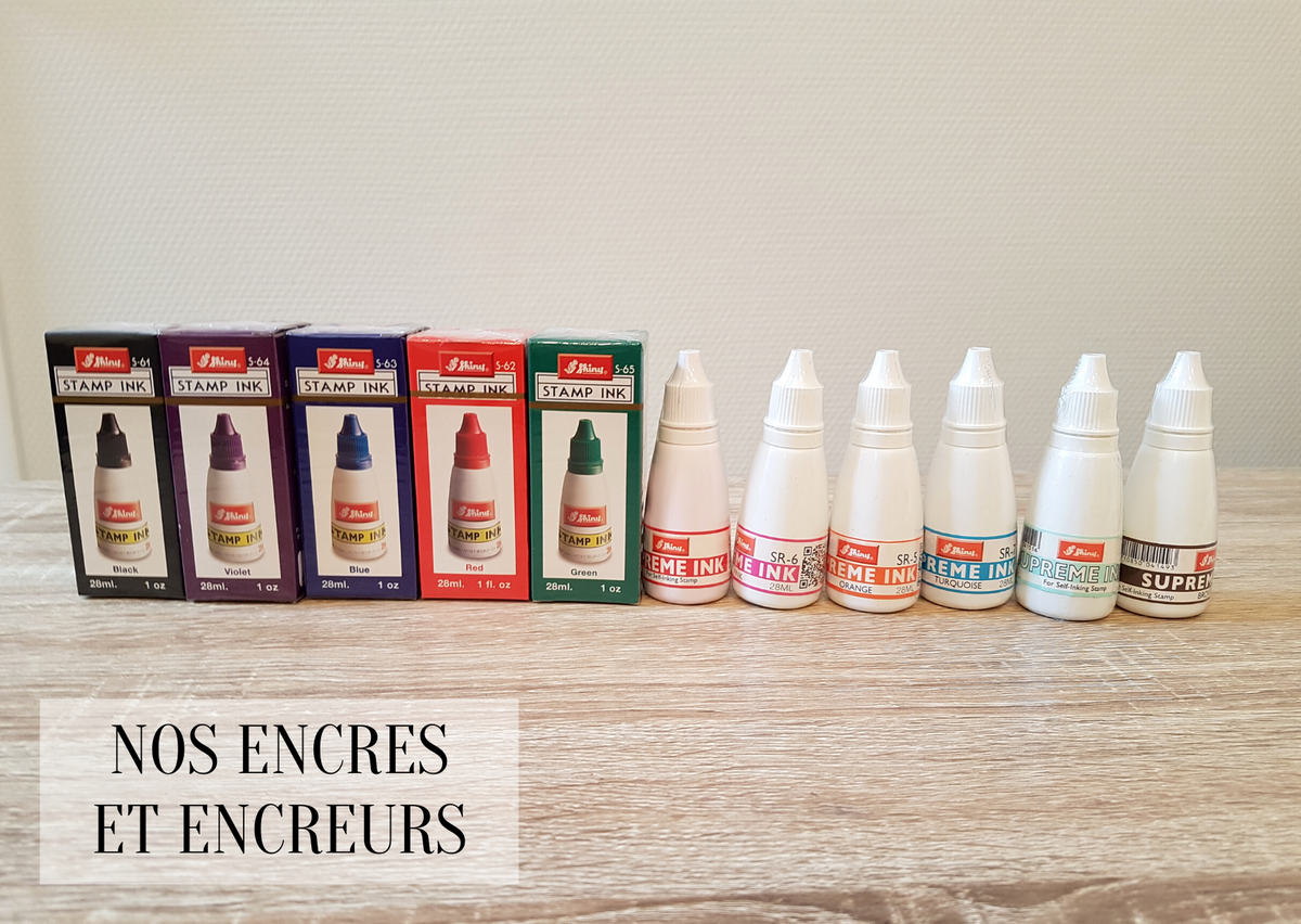 Encreurs et encres