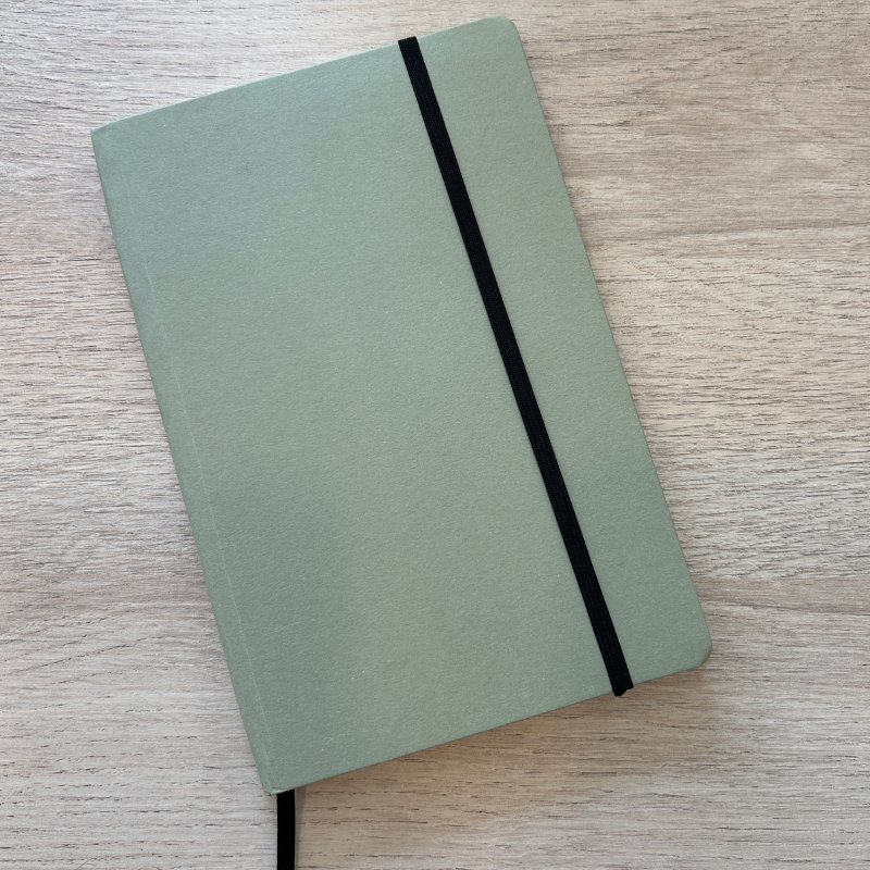 Carnet vert amande