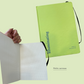 Carnet à petits carreaux Vert lumineux