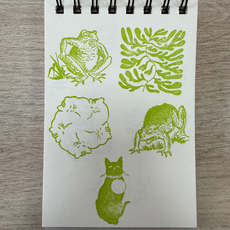 Tampon illustré Rituels d'Automne