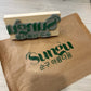 Grand tampon bois 90 x 150 mm  tampon logo personnalisé