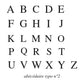 Lots de tampons alphabet pour argile et savon