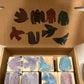 Jeu de tampons oiseaux Pangée