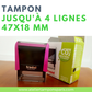 Tampon encreur automatique 4 lignes TRODAT printy 4912
