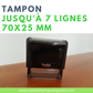 tampon encreur automatique trodat printy 4915 dimension 70x25 mm