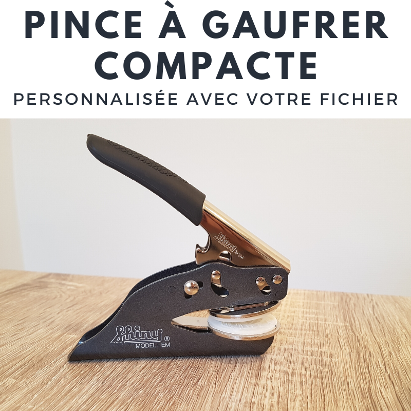 Pince à gaufrer personnalisable SHINY en urgence