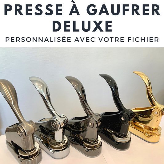 Presse à gaufrer Shiny deluxe vintage personnalisable