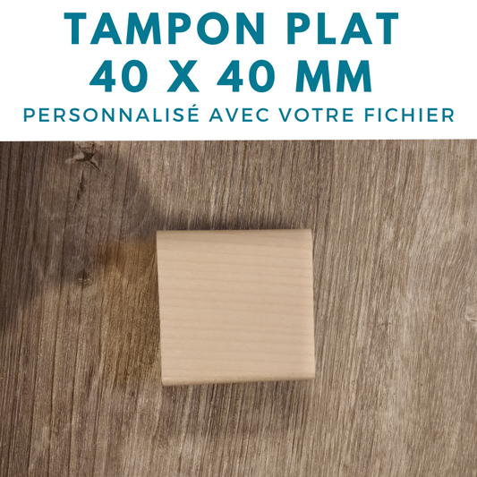 Tampon monture loisirs créatifs 40 mm
